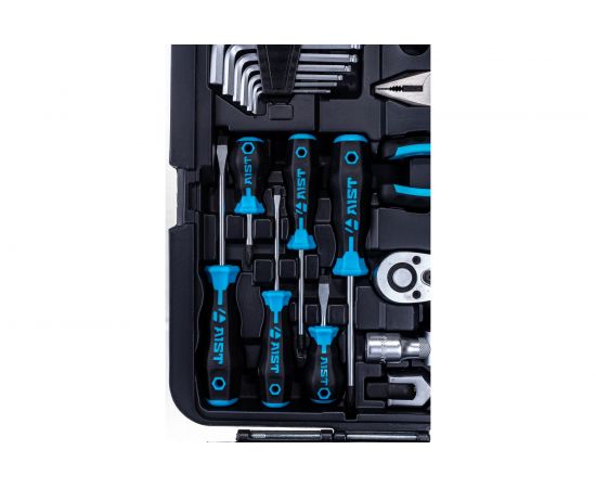 Набор инструмента 170 предметов AIST 4-32мм 1/4, 1/2 6 граней 4091170B 00-00023717 – изображение 6