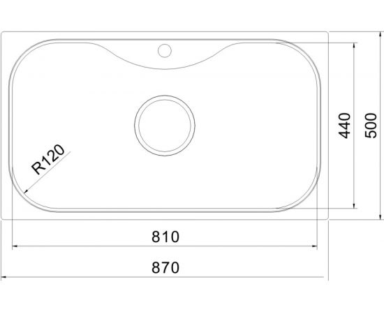 Врезная кухонная мойка Oulin OL-330 – изображение 6