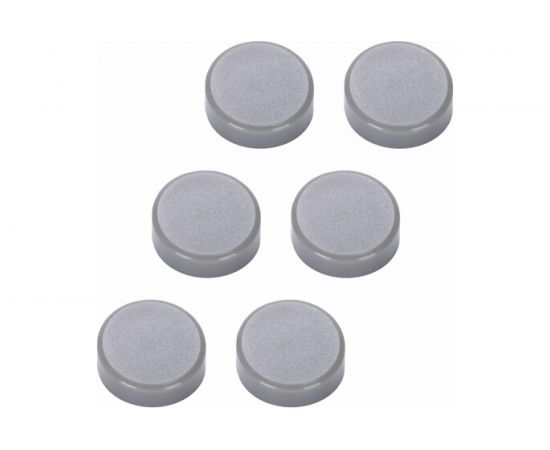 Супермощные неодимовые магниты BRAUBERG HEAVY DUTY малого диаметра 20 мм, набор 6 шт., серые 237485 – изображение 6