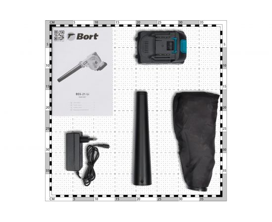 Аккумуляторная воздуходувка BORT BSS-21-Li 93413397 – изображение 7