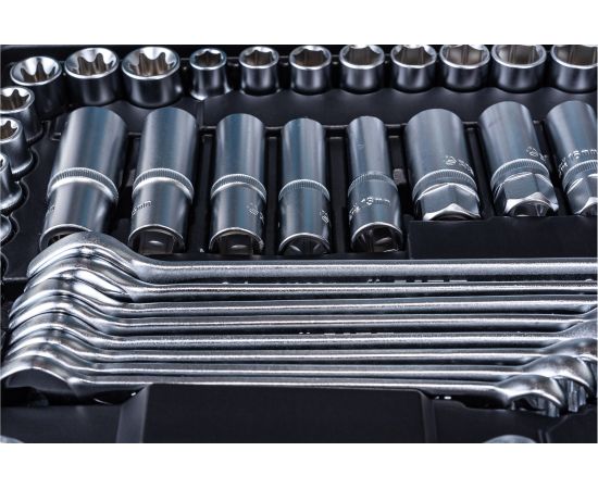 Набор инструмента 170 предметов AIST 4-32мм 1/4, 1/2 6 граней 4091170B 00-00023717 – изображение 9