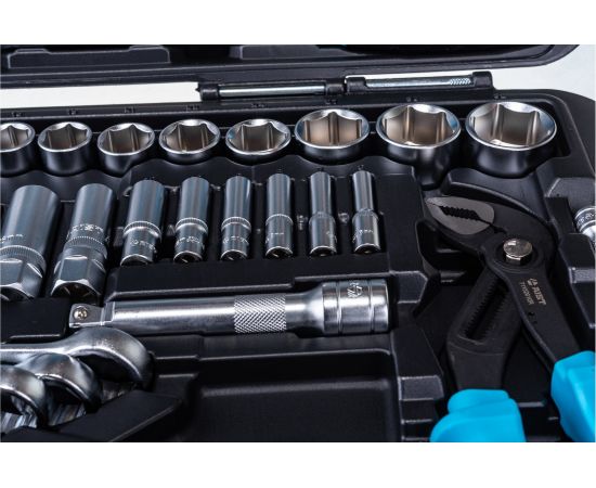 Набор инструмента 170 предметов AIST 4-32мм 1/4, 1/2 6 граней 4091170B 00-00023717 – изображение 10