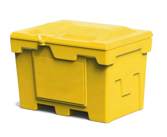 Ящик 500 л с крышкой POLIMER GROUP цвет желтый FB15007 