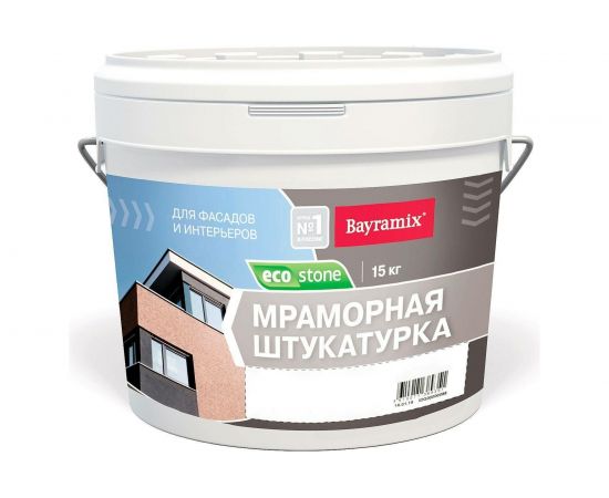 Мраморная штукатурка Bayramix BAY EcoStone 970 15 кг BMES-970-K 