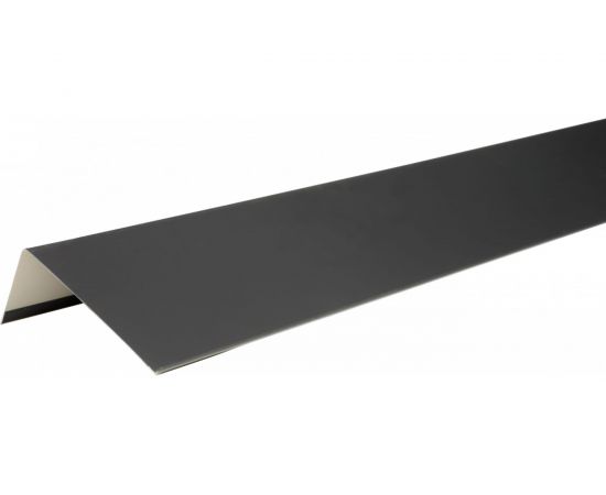 Металлический оконный наличник Технониколь HAUBERK (полиэстер; RAL 7024 темно-серый; 1 шт) TN619950 