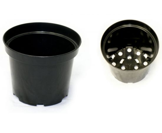 Горшок для рассады ЛЕТО 0.8 л, 12 см, полистирол 22015 