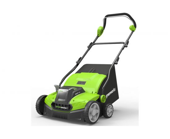 Бесщеточный аккумуляторный аэратор-скарификатор Greenworks GD40SC36 40 В, с АКБ 4 А*ч и ЗУ 2511507UB 