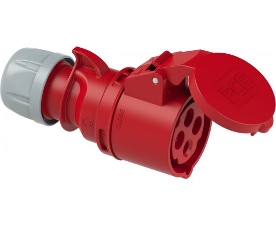 Кабельная розетка PCE 16А 380V 3P+E IP44 214-6 