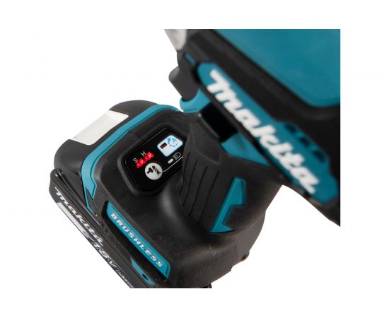 Аккумуляторный ударный шуруповерт Makita 18В, BL, XPT, Li-ion, 140 Нм, 2 скорости DTD157RTJ – изображение 11