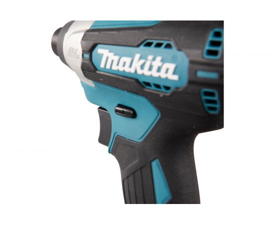 Аккумуляторный ударный шуруповерт Makita 18В, BL, XPT, Li-ion, 140 Нм, 2 скорости DTD157RTJ – изображение 13