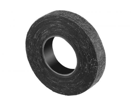 Изолента СИБИН 25 м Х/Б ширина 18 мм 1000 В черная 1230-25 – изображение 2