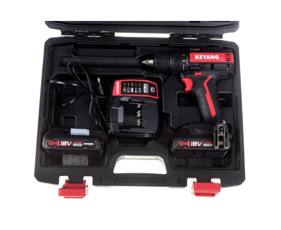 Бесщеточный аккумуляторный шуруповерт KEYANG DD18BL-W(Set) – изображение 3