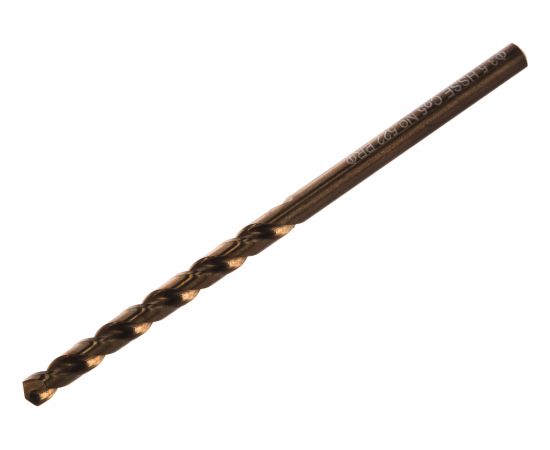 Сверло по металлу Профоснастка 3,5 мм HSSE M35 Co5%/135 DIN 338, 1 шт., №522 30203042 – изображение 3