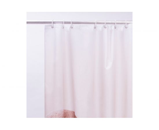 Штора для ванной комнаты IDDIS 180*200 см, полиэстер, Sandy 640P18Ri11 – изображение 3