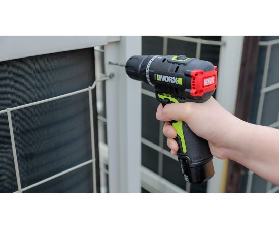 Аккумуляторная ударная бесщеточная дрель-шуруповерт WORX Professional 12В, 30Нм, 2Ач х2, ЗУ, сумка WU131X – изображение 4