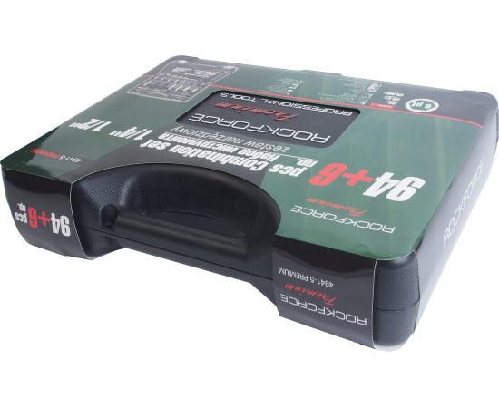 Набор торцевых головок и вставок 1/2 & 1/4DR 6-гранных ROCKFORCE RF-4941-5-PREMIUM 94+6 – изображение 4