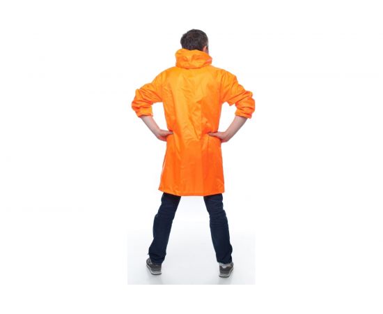 Влагозащитный облегченный плащ-дождевик БЕРТА 800-48-50, оранженый – изображение 4