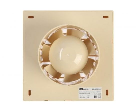 Бытовой настенный вентилятор TDM 100 С-1, слоновая кость SQ1807-0110 – изображение 5
