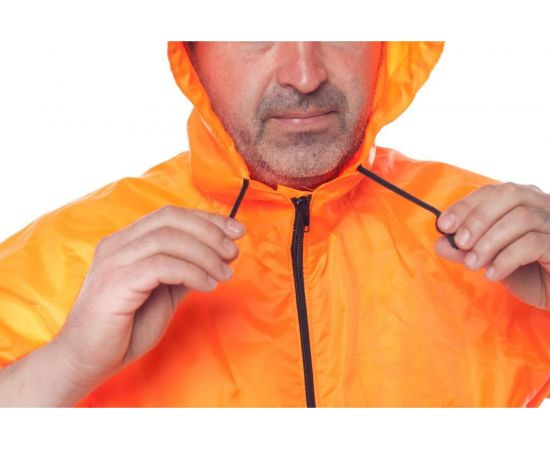 Влагозащитный облегченный плащ-дождевик БЕРТА 800-48-50, оранженый – изображение 6