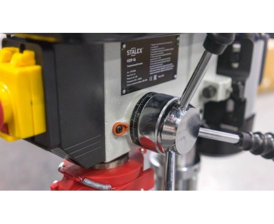 Сверлильный станок Stalex HDP-16 Ø 16 мм, 450 Вт, 220 В, 30 кг DP25016B – изображение 7