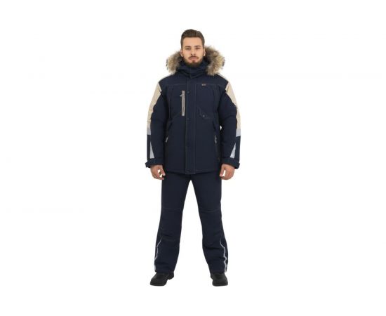 Куртка iForm ХАЙ-ТЕК синий-бежевый, р. 96-100, рост 170-176 Кур 323/ 96/170 