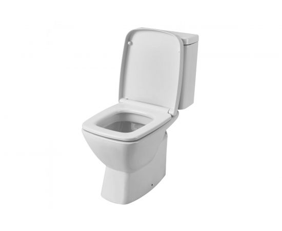 Унитаз-компакт Santek ""Нео"" стандарт, 2-режима, сиденье дюропласт, softclose, clip up 00032789 
