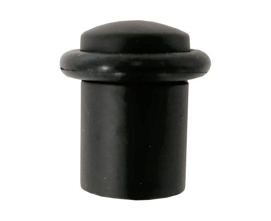 Дверной ограничитель Вантаж (диаметр 20 мм; высота 30 мм; черный) DS1BL 