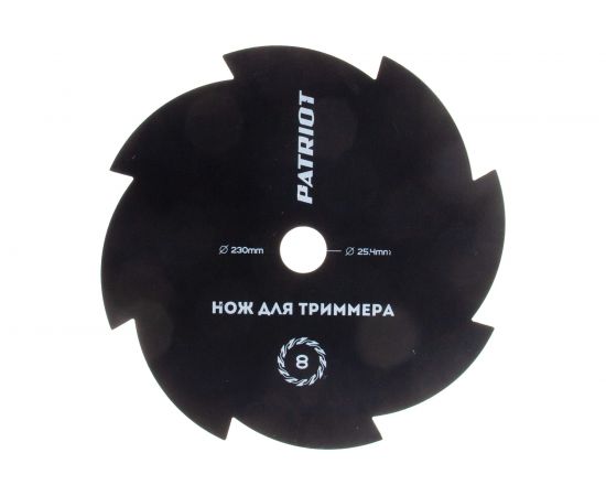Нож TBS-8 (230 мм; 25.4 мм) для триммеров PATRIOT 809115210 