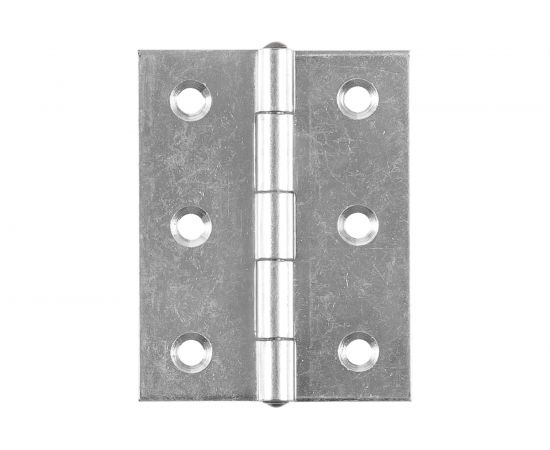 Полуширокая петля VORMANN 60х46х1,4 мм, оцинкованная, латунный штифт 00502 060 Z 