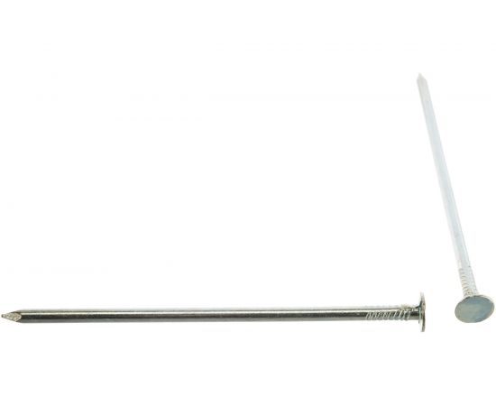 Гвозди с большой потайной головкой ЗУБР цинк 120 х 4.0 мм 80 шт. 4-305091-40-120 