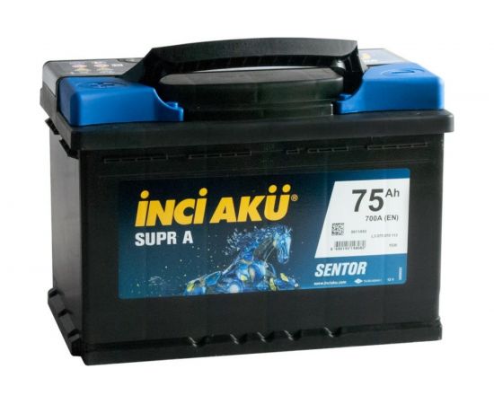 Аккумулятор INCI AKU Supr A 75L, 700 A, 278x175x190 мм 450532 