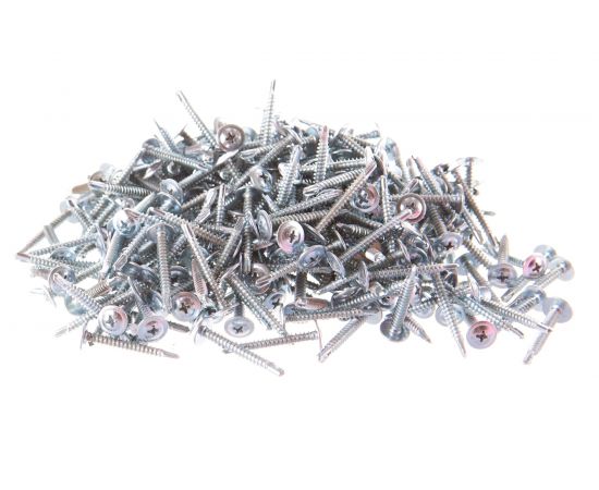 Саморез с прессшайбой Качественный крепеж 4,2х32 сверло 320 шт 0500349 КЧ 