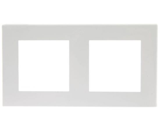 Рамка Simon 2 поста, бел 2400620-030 