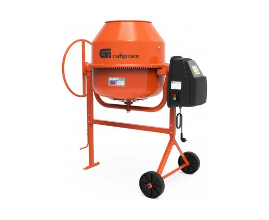 Бетоносмеситель СИБРТЕХ БСЕ-180, 180 л, 700 Вт 95479 