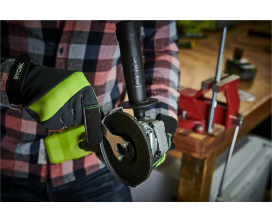 Углошлифмашина Ryobi ONE+ RAG18125-0 5133005403 – изображение 11