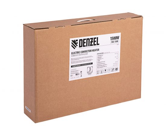 Электрический конвектор Denzel XCE-1500, 230 В, 1500 Вт 98116 – изображение 19