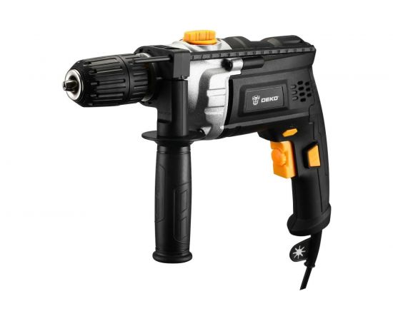 Ударная сетевая дрель DEKO DKID1200W в кейсе, с быстрозажимным патроном 063-4327 – изображение 2