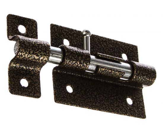 Дверная задвижка Tech-Krep 7 бронза -пакет 138874 – изображение 2