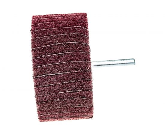 Щетка лепестковая комбинированная ROXTOP на шпинделе (80х40х6 мм; Р180+Fine) RoxelPro 135859 – изображение 2