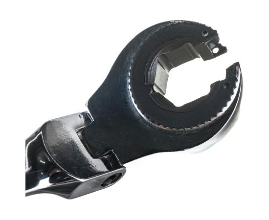 Комбинированный ключ Forsage трещоточный, разрезной, с шарниром, 17мм х 235мм 7495 F-75717FN – изображение 2