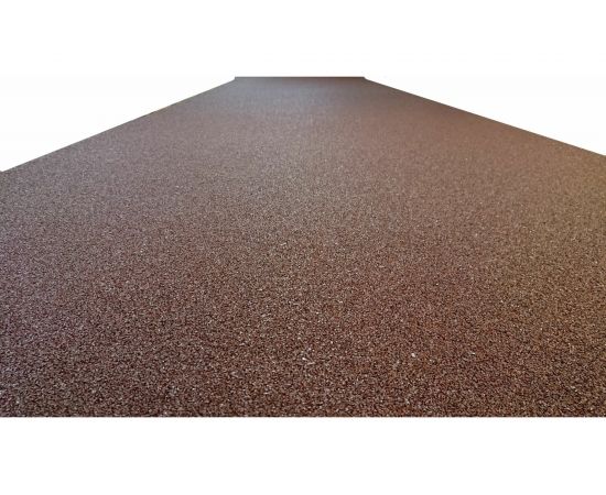 Покрытие из резиновой крошки АМОРТЕКС (1500x3000x10 мм; цвет коричневый) 0023 – изображение 2