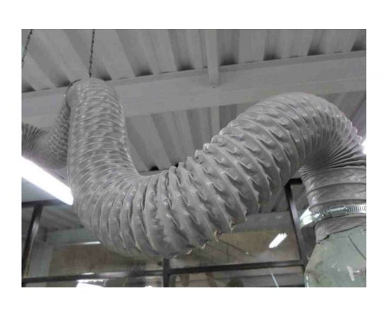 Воздуховод полиэфирный (5 м; 120 мм) TEX PVC-F-300-120/5 – изображение 2