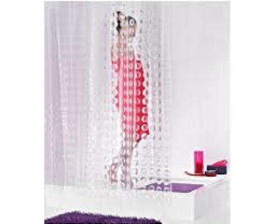 Штора для ванных комнат RIDDER Loupe полупрозрачный 35897 – изображение 2