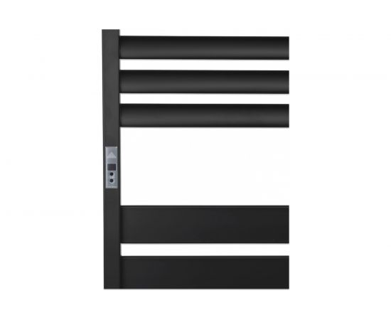 Полотенцесушитель Laris Атлант Премиум ЧК П10 500/900, сухой тен, левый тэн, черный матовый 73207479 – изображение 2