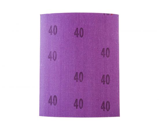 Шкурка шлифовальная в листах на тканевой основе водостойкая (10 шт; 230х280; Р40) TUNDRA 1124377 – изображение 2