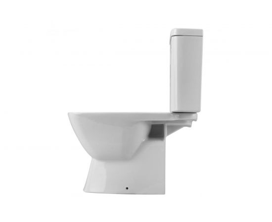 Унитаз-компакт Santek ""Нео"" стандарт, 2-режима, сиденье дюропласт, softclose, clip up 00032789 – изображение 3