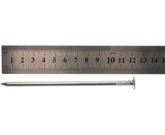 Гвозди с большой потайной головкой ЗУБР цинк 120 х 4.0 мм 80 шт. 4-305091-40-120 – изображение 3