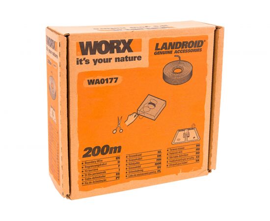 Ограничительный провод 200 м для газонокосилки Landroid WORX WA0177 – изображение 3
