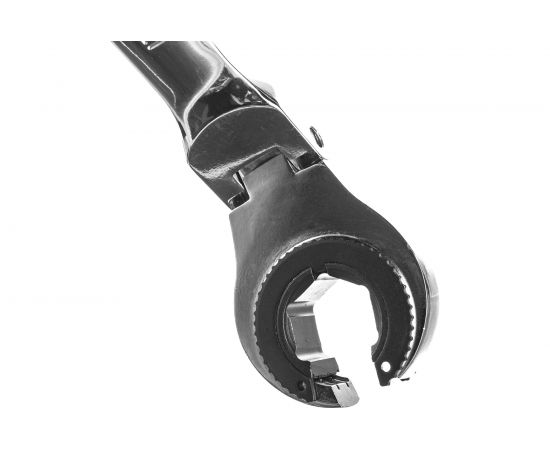 Комбинированный ключ Forsage трещоточный, разрезной, с шарниром, 17мм х 235мм 7495 F-75717FN – изображение 3