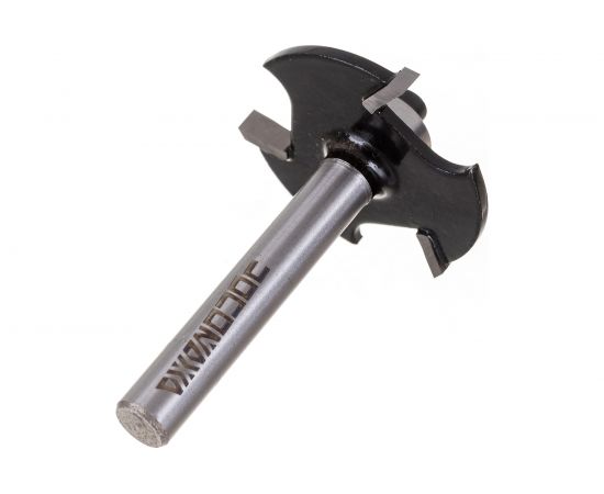 Фреза кромочная фальцевая с нижним подшипником серия 1023 (40x4x50 мм; Z3; хвостовик 8 мм) Росомаха 802313 – изображение 4